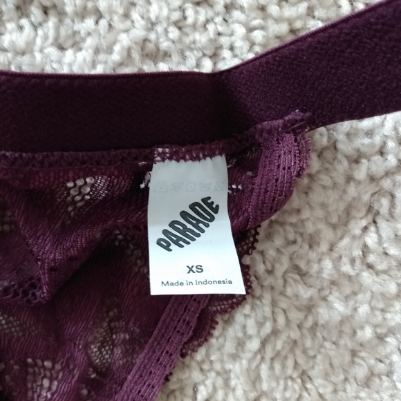 Sale!! Parade Perfect Lace Purple Plunge Bralette - Picture 5 of 8